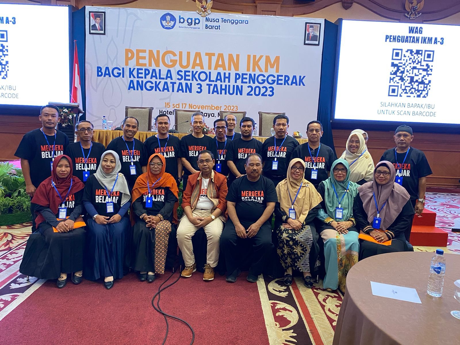 Kepala Sekolah PSP dari Kabupaten Sumbawa Barat 